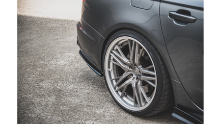 Splitter Audi A6 C7 Facelift S-Line Rear Side