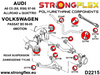 Rear subframe bush kit SPORT