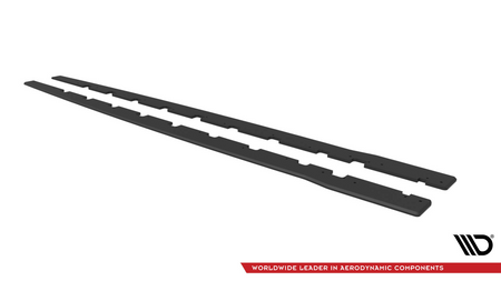 Street Pro Side Skirts Diffusers BMW 1 F40 M-Pack / M135i Black