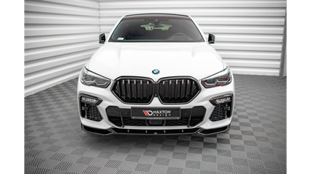 Splitter BMW X6 G06 M-Pack Front v.1 Gloss Black