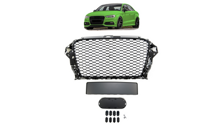 Grill Audi A3 8V Gloss Black