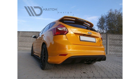 Dokładka Ford Focus II STI Zderzak Tył RS-Look ABS