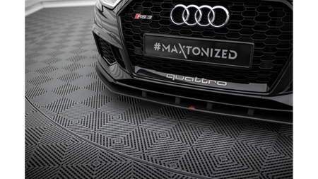 Splitter Audi RS3 8V Facelift Front Pro Black