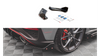 Splitter Hyundai I30 III Facelift N Rear Side v.1 + Flaps Gloss Black