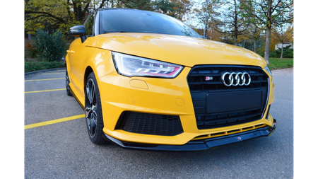 Splitter Audi S1 8X przód Gloss Black
