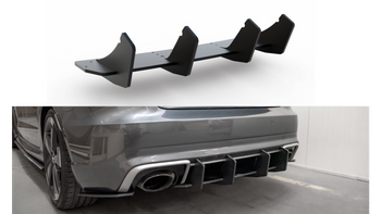 Dyfuzor Audi RS3 8V Sportback Tył Racing Durability v.2 Red