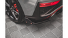 Splitter Hyundai I30 III Facelift N Rear Side v.1 + Flaps Gloss Black