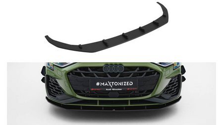 Splitter Audi S3 A3 S-line 8Y Front Street Pro Facelift Black