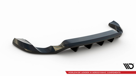 Splitter Volkswagen Touareg II Rear Central with Diffuser