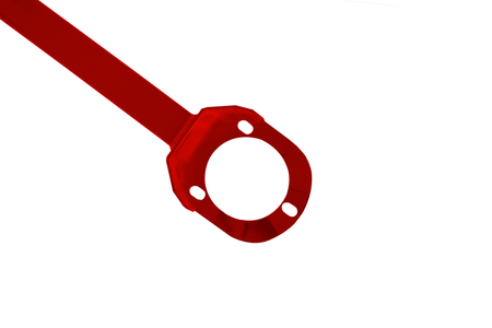 Front upper strut bar BMW 6 E24/ E28 Red