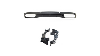 Dyfuzor Mercedes-Benz C C205 A205 Cabrio Tył Black