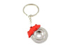 Keychain Big Brake Disc Red