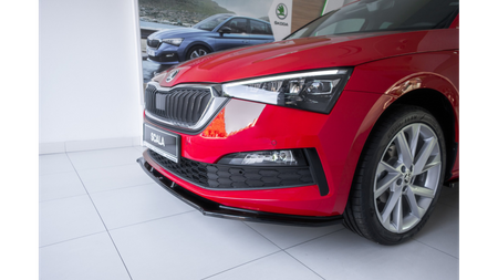 Splitter Skoda Scala Front v.1 Gloss Black