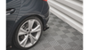 Dokładka Seat Leon FR IV Zderzak Tył + Flaps Black-Red Racing Durability