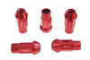 Wheel lug nuts JBR 50mm M12 x1,5 Red