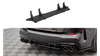 Dyfuzor BMW 2 F44 M-Pack Tył Street Pro Black-Red
