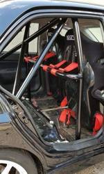 Rollbar skręcana pół klatka Mitsubishi Lancer EVO 7 8 9 Black