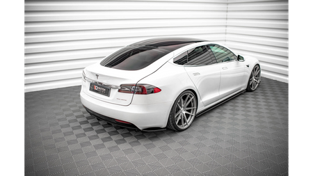 Diffuser Tesla Model S Facelift Side Skirts Gloss Black
