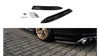 Splitter Audi S8 D4 Facelift Tył Boczne Gloss Black