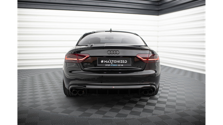 Diffuser Audi S5 8T Rear Valance Gloss Black