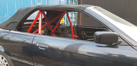 Rollbar skręcana pół klatka BMW 3 E36 Cabrio Red