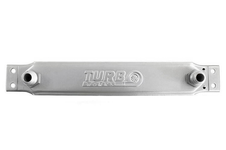 TurboWorks Oil Cooler Kit 9-rows 260x70x50 AN8 Silver