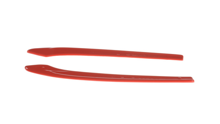 Splitter Volkswagen Golf 7 Facelift R Variant Tył Boczne v.2 Gloss Black