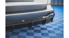 Diffuser Audi RS6 RS7 C8 Rear Valance Gloss Black