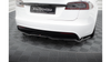 Splitter Tesla Model S Plaid I Facelift Rear Central with Diffuser v.2