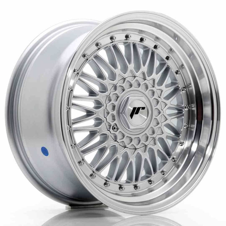 JR Wheels JR9 17x8,5 ET35 5x112/120 Silver w/Machined Lip+Silver Rivets