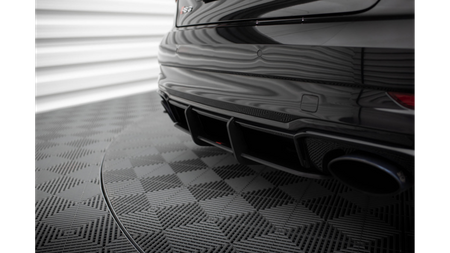 Dyfuzor Audi RS3 8V Facelift Tył Street Pro Black-Red