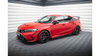 Diffuser Honda Civic XI Type-R Side Skirts Street Pro Black + Gloss Flaps