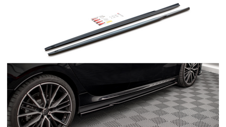 Dokładka BMW 2 F44 M-Pack Progi v.1 Gloss Black