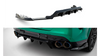 Splitter BMW X6 M F96 Facelift Rear Central with Diffuser