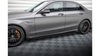 Diffuser Mercedes-Benz C W205 C63 Facelift Side Skirts Street Pro Black + Gloss Flaps
