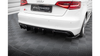 Dokładka Audi A3 S-Line 8V Zderzak Tył Wersja z pojedynczą końcówką wydechu