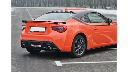 Splitter Toyota GT86 Facelift Tył Boczne v.1 Gloss Black