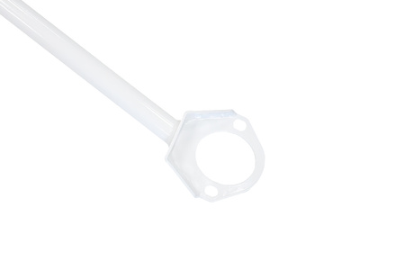 Rear upper strut bar Honda Civic VI MB6 White