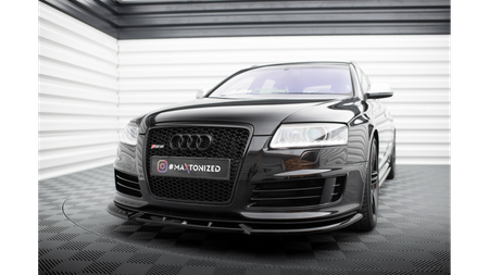 Splitter Audi RS6 C6 Front v.2 Gloss Black