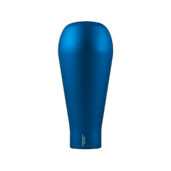 Long blue aluminum knob