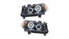 Lights RENAULT MEGANE II Front Black