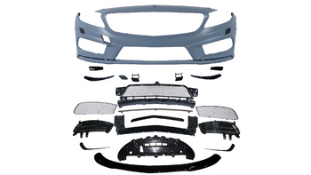 Zderzak Mercedes-Benz A W176 Przód SRA Spoiler