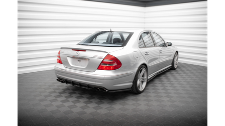 Diffuser Mercedes-Benz E 55 AMG W211 Rear Street Pro Red