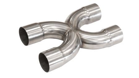 Exhaust Stamped X-Pipes 2,25" 57mm thk. 1,5mm