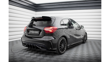 Dyfuzor Mercedes-Benz A W176 Facelift Tył Street Pro Black