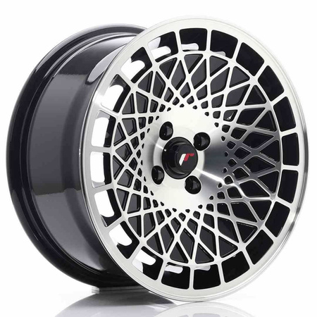 JR Wheels JR14 16x8 ET25 BLANK Gloss Black Machined Face