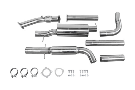 Układ wydechowy CatBack VW Golf IV Jetta 1.8T FWD  + Downpipe 3"