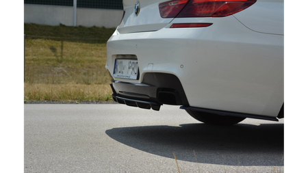 Splitter BMW 6 F06 M-Pack Rear Central with Diffuser Gloss Black