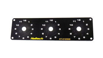 Triple switch panel