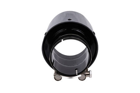 Exhaust Tip 114mm enter 70mm Carbon Gloss